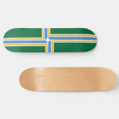 Vlag van Portland (Oregon) Skateboard (Horizontaal)