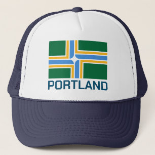 Vlag van Portland - Oregon Trucker Pet