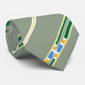 vlag van portlandstrepen stropdas (Opgerold)