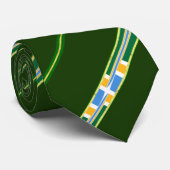 vlag van portlandstrepen stropdas (Opgerold)