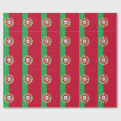 Vlag van Portugal Cadeaupapier (Vlak)