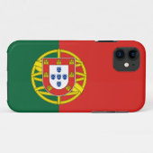 Vlag van Portugal Case-Mate iPhone Case (Achterkant (horizontaal))