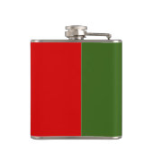 Vlag van Portugal Heupfles (Achterkant)