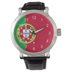 Vlag van Portugal Horloge