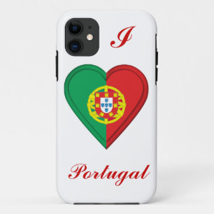 Vlag van Portugal in het Portugees iPhone 11 Hoesje