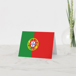 Vlag van Portugal Notitiekaart