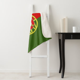 Vlag van Portugal Sherpa Deken