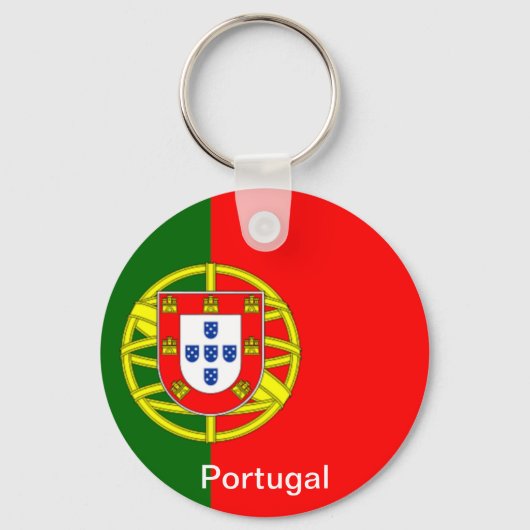 Vlag van Portugal Sleutelhanger (Voorkant)
