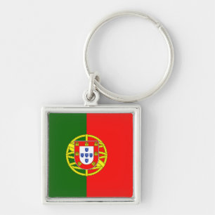 Vlag van Portugal Sleutelhanger