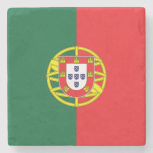 Vlag van Portugal Stenen Onderzetter