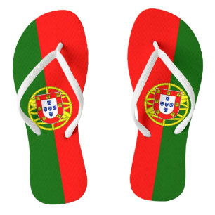 Vlag van Portugal Teenslippers