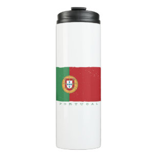 Vlag van Portugal Thermosbeker