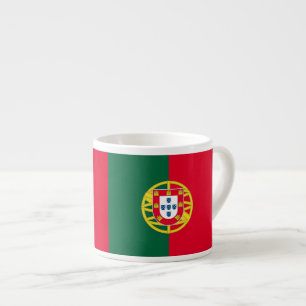 Vlag van Portugal voor de feestdag in Portugal Espresso Kop