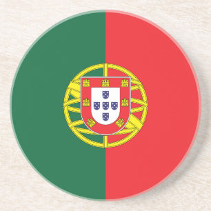 Vlag van Portugal Zandsteen Onderzetter