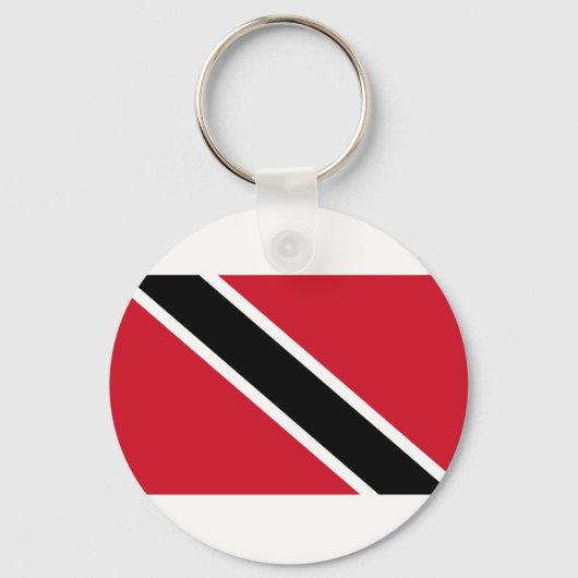 Vlag van producten van Trinidad en Tobago Sleutelhanger (Voorkant)