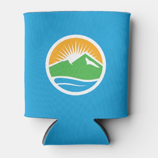 Vlag van Provo, Utah Blikjeskoeler (Voorkant)