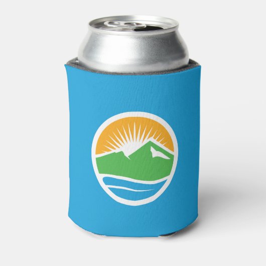 Vlag van Provo, Utah Blikjeskoeler (Blikje Achterkant)