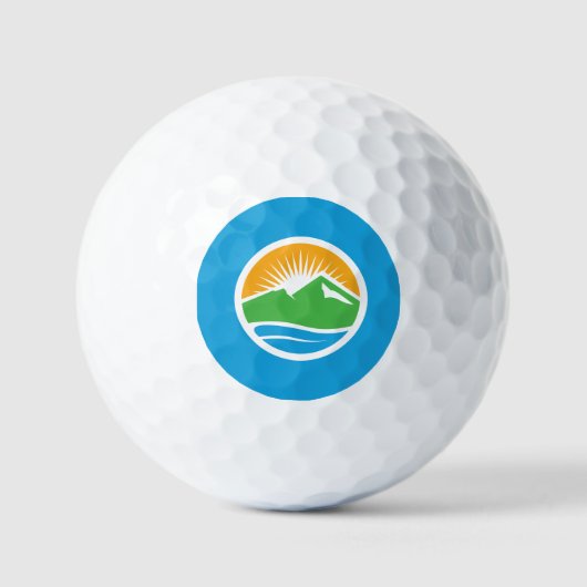 Vlag van Provo, Utah Golfballen (Voorkant)