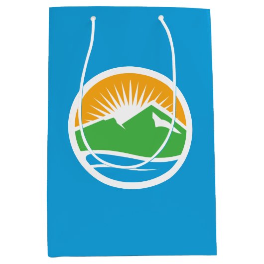 Vlag van Provo, Utah Medium Cadeauzakje (Voorkant)