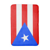 Vlag van Puerto Rico Badmat (Voorkant Verticaal)