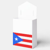 Vlag van Puerto Rico Bedankdoosjes (Geopend)