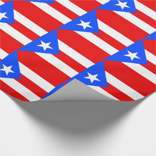 Vlag van Puerto Rico Cadeaupapier
