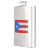 Vlag van Puerto Rico Classic Flask Flacon (Links)
