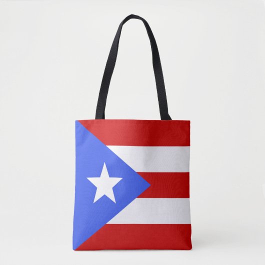 vlag van Puerto Rico Draagtas (Voorkant)
