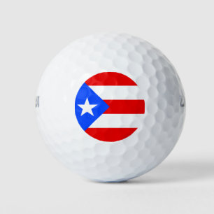 Vlag van Puerto Rico Golfballen