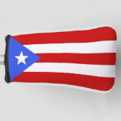 vlag van Puerto Rico Golfheadcover (Voorkant)