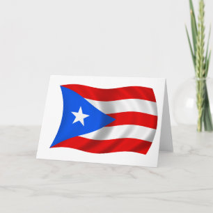 Vlag van Puerto Rico Kaart