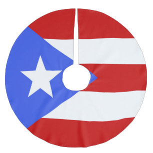 vlag van Puerto Rico Kerstboom Rok