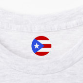 vlag van Puerto Rico Labels (Aangebracht)