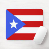 vlag van Puerto Rico Muismat (Met muis)