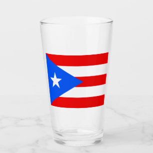 Vlag van Puerto Rico (Puerto Rico) Glas