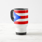 Vlag van Puerto Rico Reisbeker (Voorkant links)