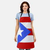 vlag van Puerto Rico Schort (Gedragen)
