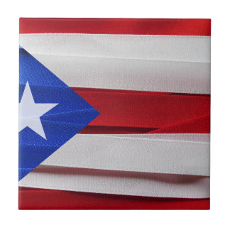 vlag van Puerto Rico Tegeltje