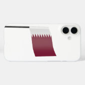 Vlag van Qatar Case-Mate iPhone Case (Achterkant (horizontaal))