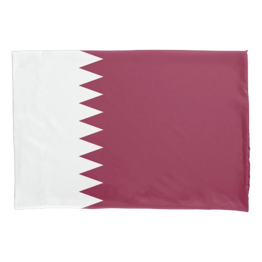 Vlag van Qatar Kussensloop (Voorkant)