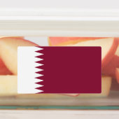 Vlag van Qatar Labels (Aangebracht)
