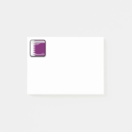 Vlag van Qatar Post-it® Notes (Voorkant)
