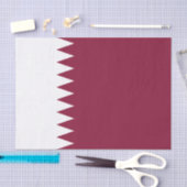 Vlag van Qatar Tissuepapier (Craft)