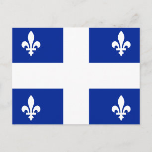 Vlag van Quebec Briefkaart