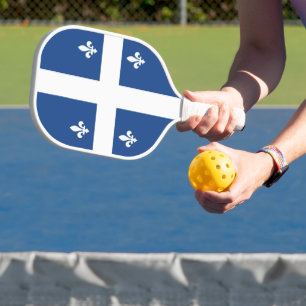 Vlag van Québec, Canada Pickleball Paddle