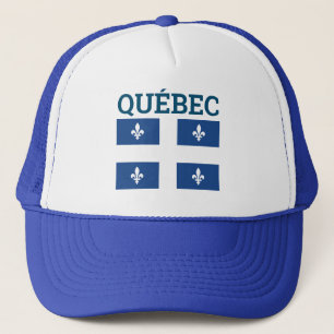 Vlag van Québec, Canada Trucker Pet