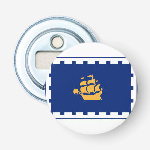 Vlag van Quebec City Bottle Opener