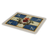 Vlag van Quebec Snijplank (Hoek)