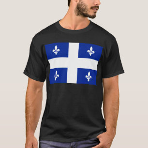Vlag van Quebec T-shirt