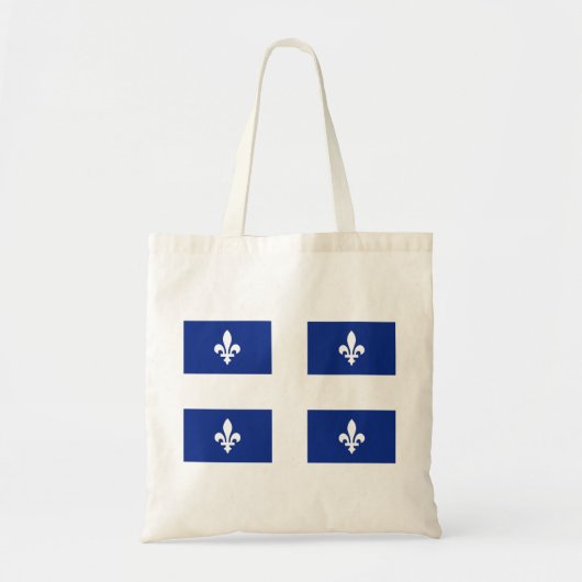 Vlag van Quebec Tote Bag (Voorkant)